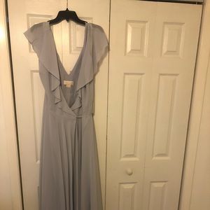 Jenny Yoo - Faye chiffon wrap dress
